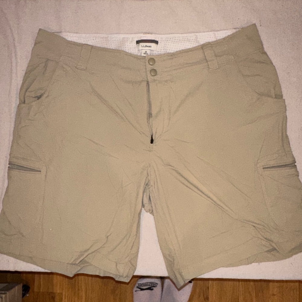 LL Bean cargo shorts